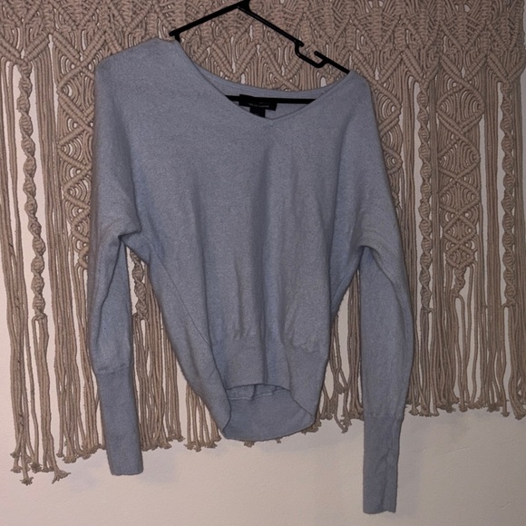 Tahari Sweaters - Cashmere Light Blue Small Tahari
